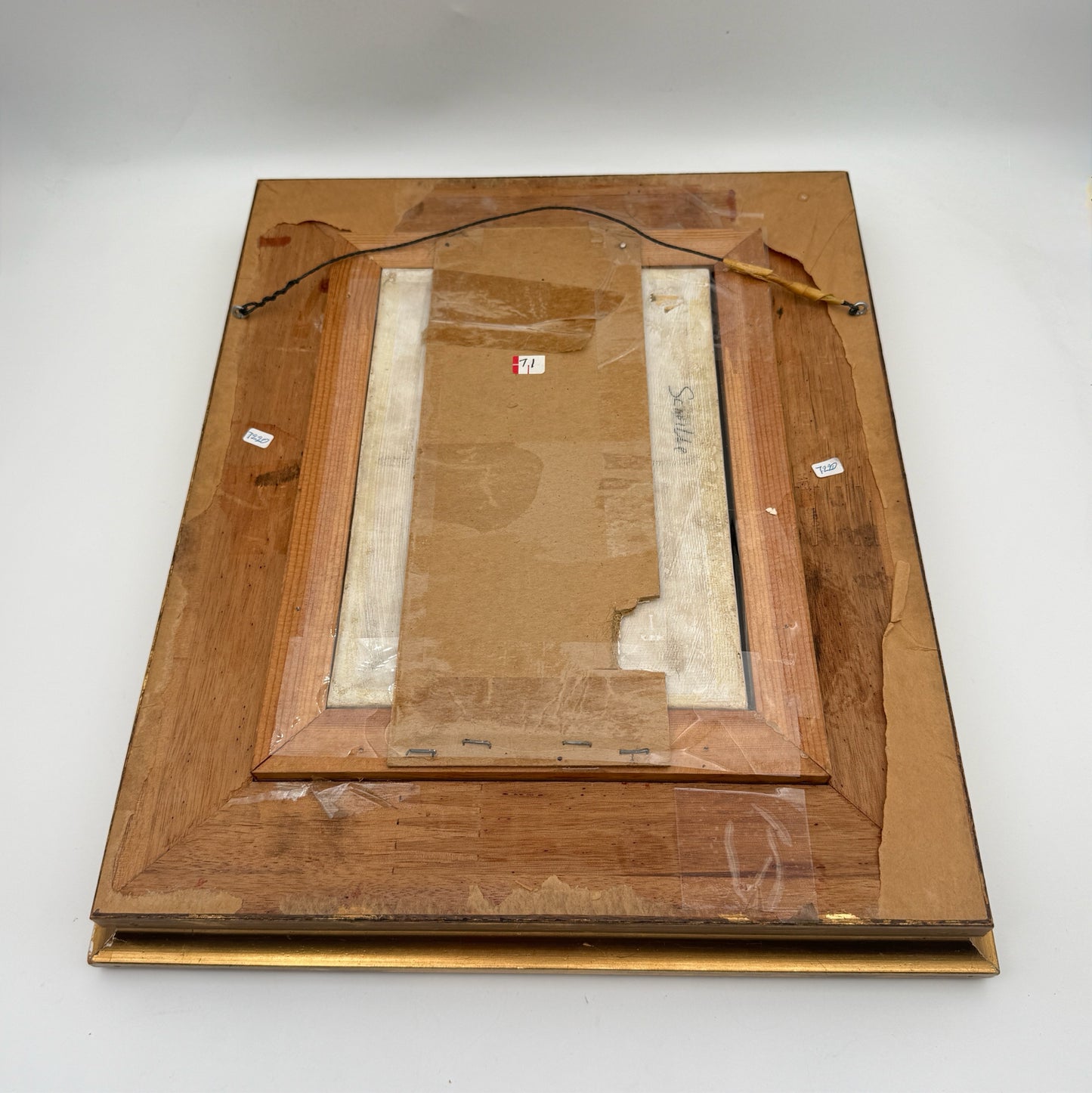 KPM Berlin Framed Porcelain Plaque "Fantasie" After Richter