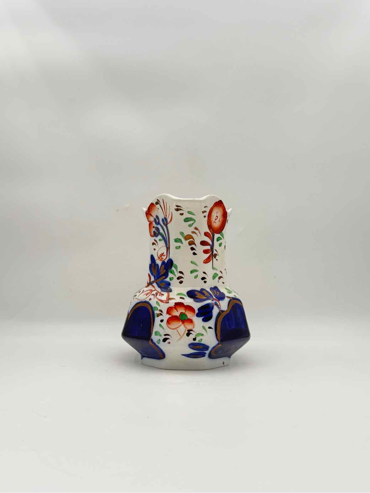 Allertons Staffordshire Gaudy Welsch Jug Pitcher