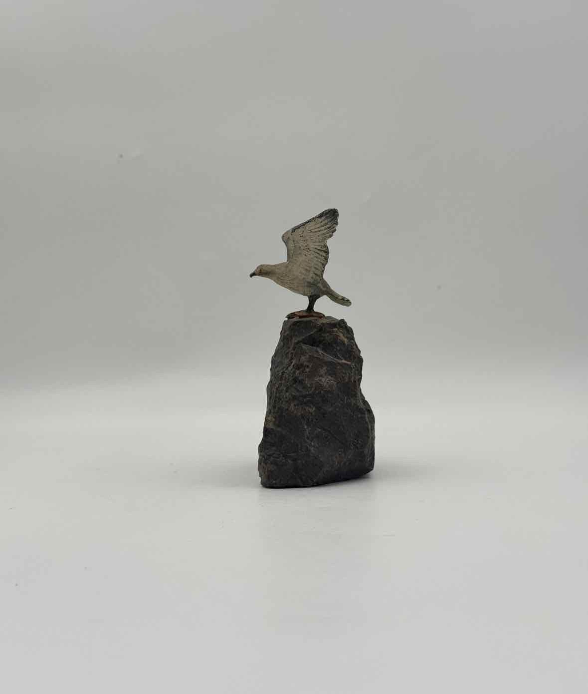 1900 Franz Bergman Cold Painted Vienna Bronze Seagull Figurine