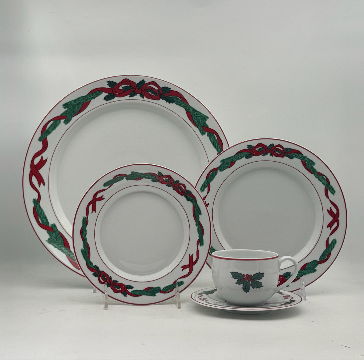 Dansk Christmas Luncheon Set- 17 Pieces