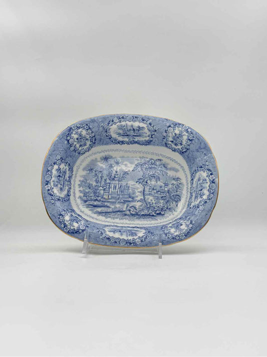 Antique "Oriental" By Ridgeway Ironstone Serving Dish