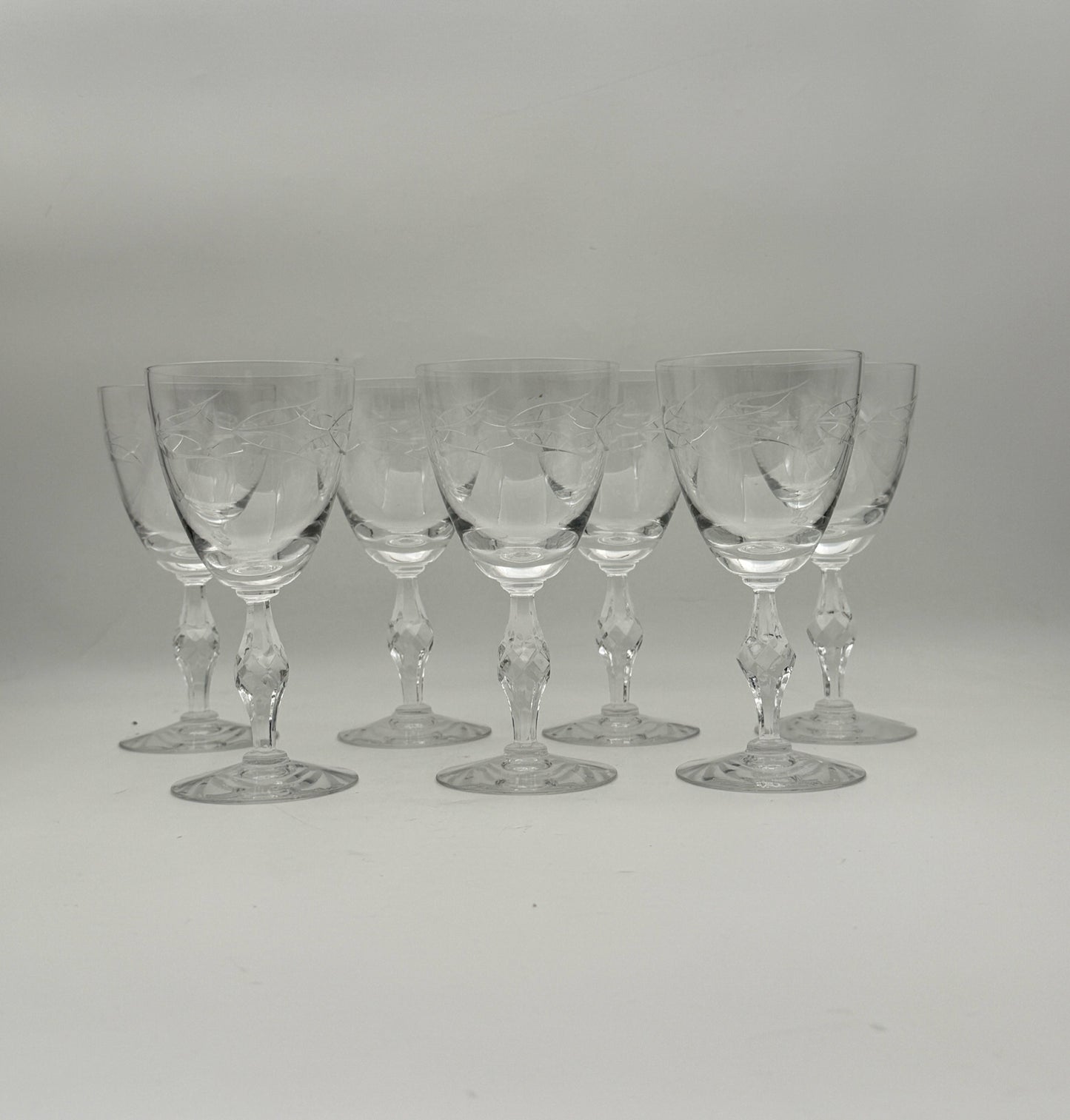 Duet By Tiffin-Franciscan Wine Glasses- Set Of 7