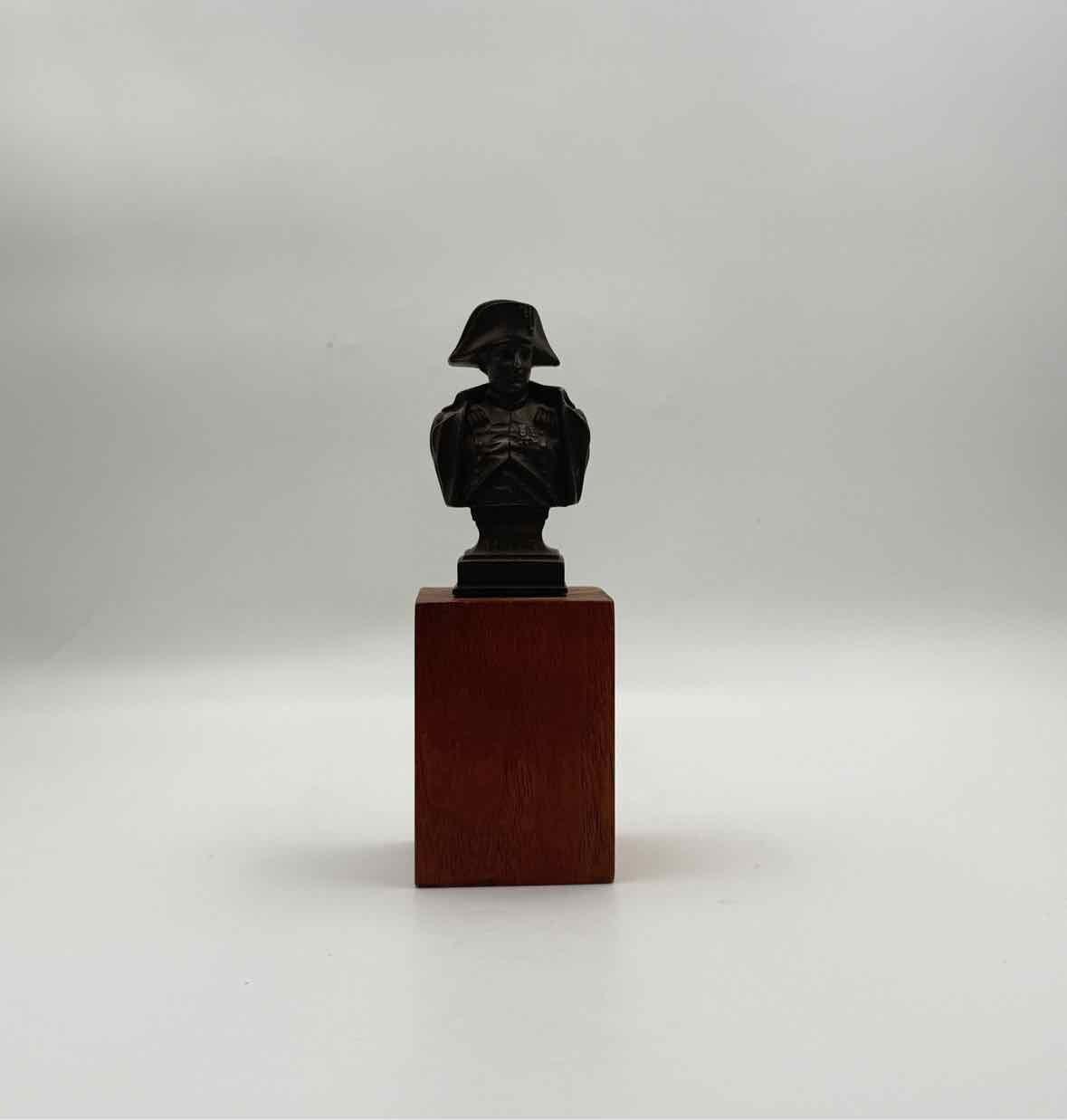 Continental Bronze Bust Of Napoleon