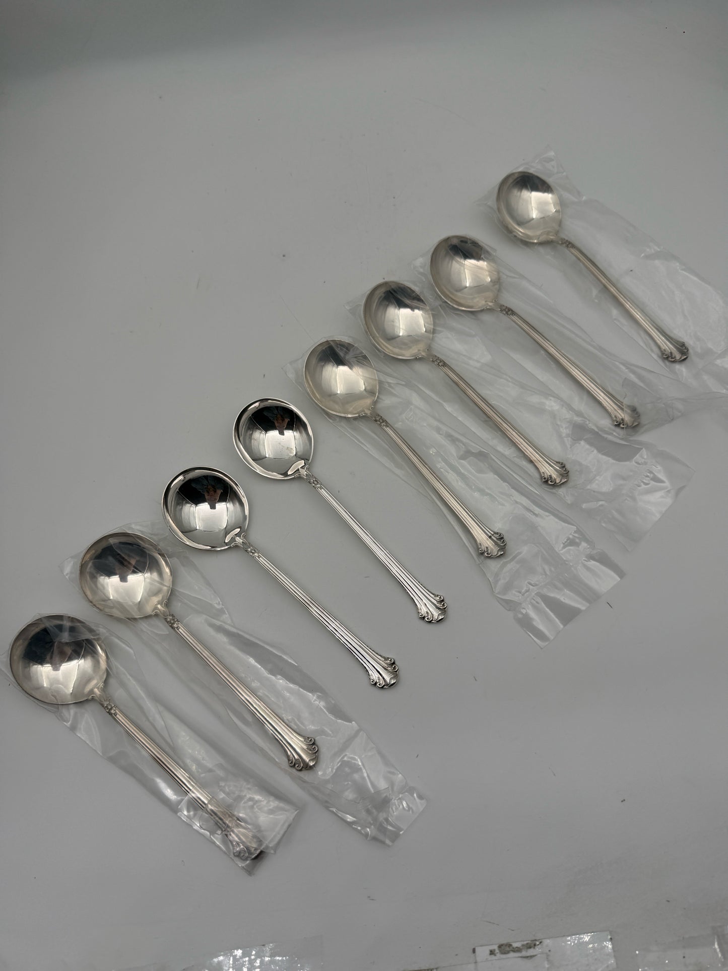 Towle "Silver Plume" Sterling Flatware Set With Box- 40 Pieces