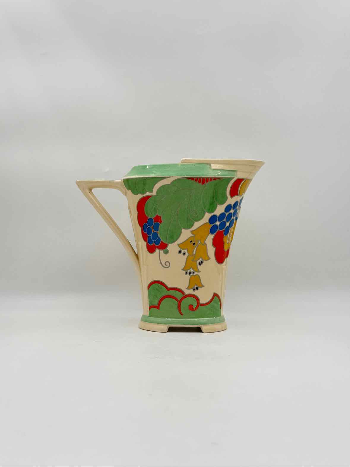 1930's Royal Doulton Caprice D5358 Art Deco Open Pitcher