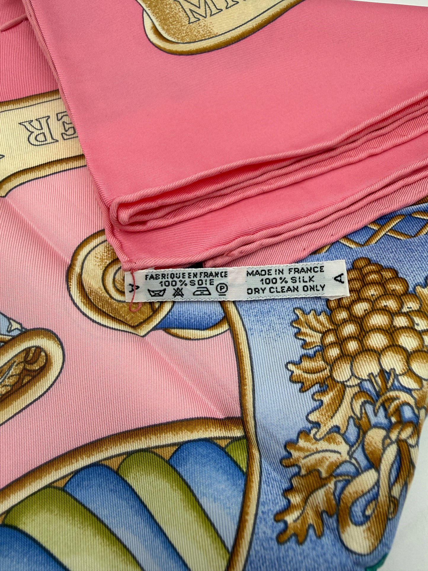 Hermes "Europe" By Joachin Metz Scarf