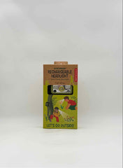 Kikkerland Huckleberry Rechargeable Motion Sensor Headlight