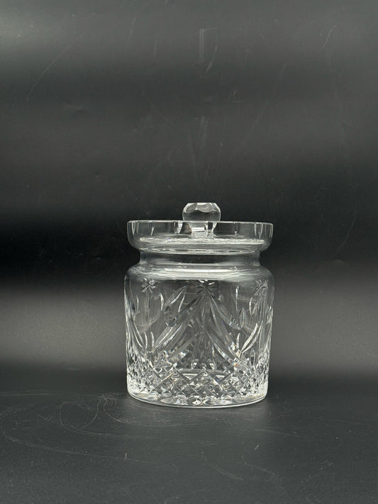 Waterford Crystal Christmas Tree Biscuit Jar