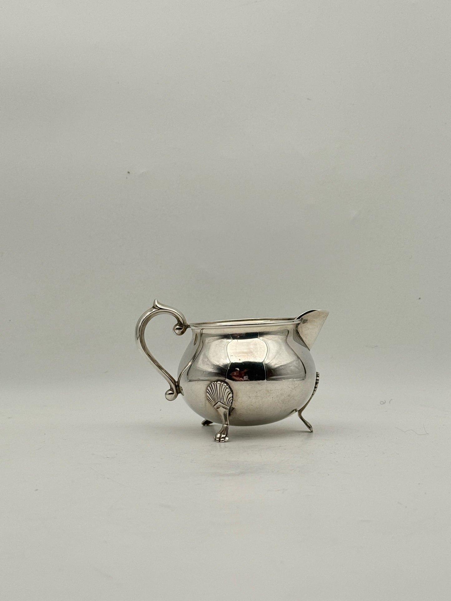 FB Rogers Sterling Silver Sugar Bowl And Creamer
