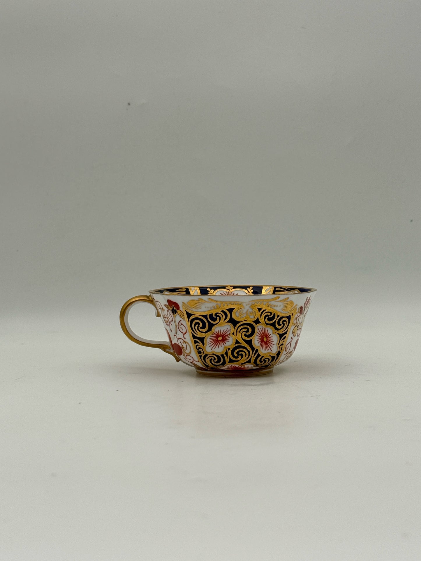 Royal Crown Derby Traditional Imari Teacups And Saucers- Set Of 2
