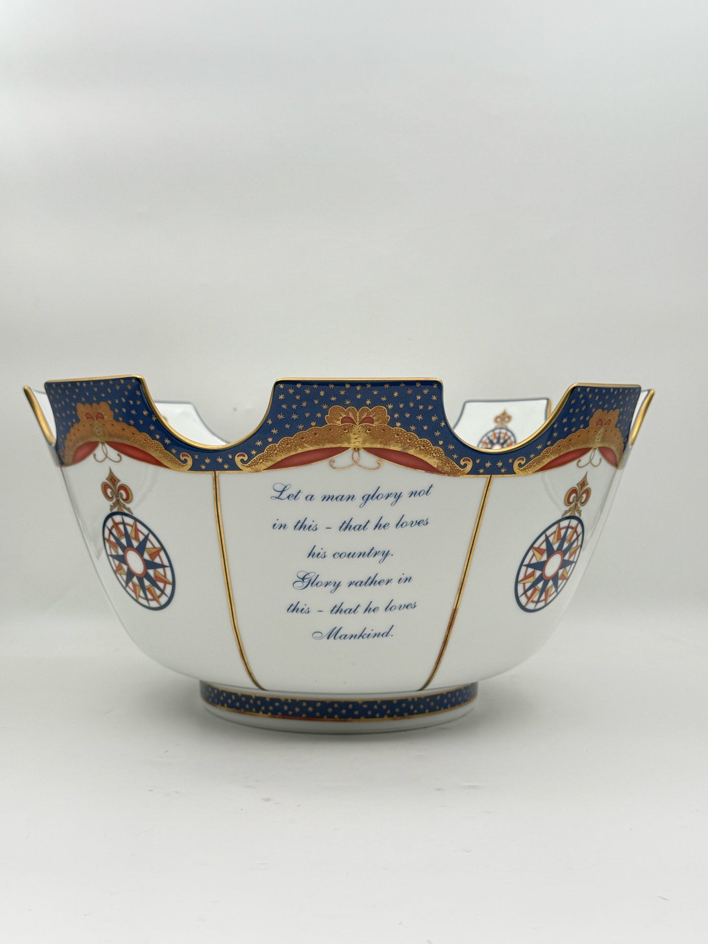 Mottehedeh 2000 New Millenium Porcelain Bowl