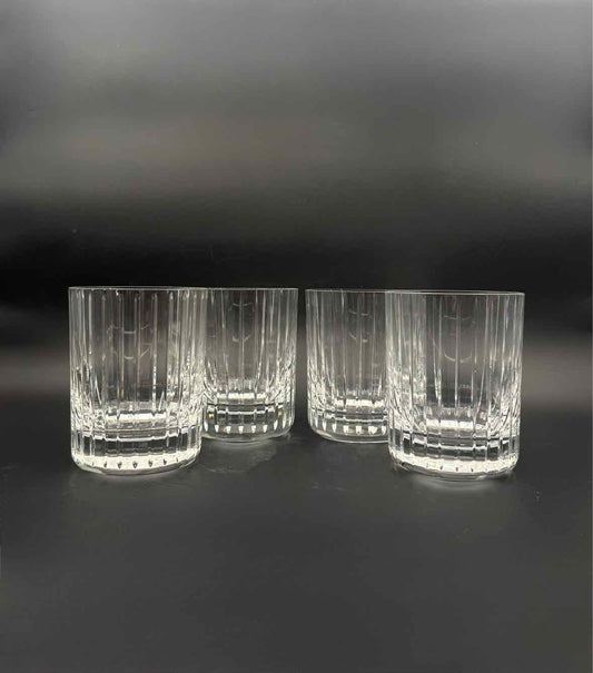 Baccarat Crystal "Harmonie" Set Of Four 17 Ounce Tumblers
