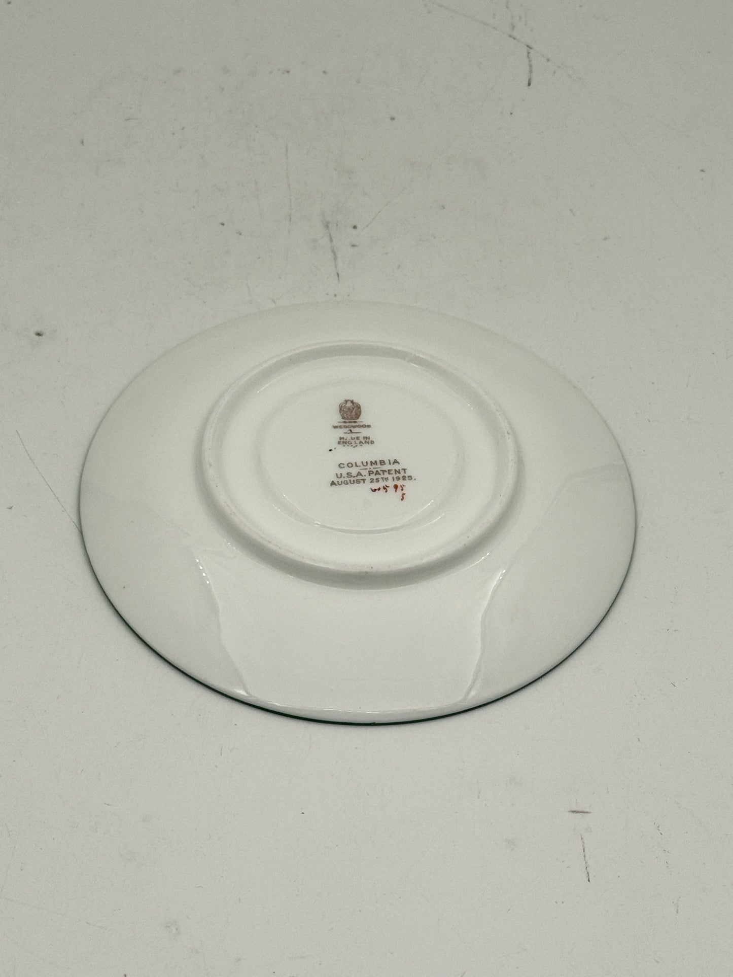 Wedgewood "Columbia" Demitasse Teacup Set Of 6