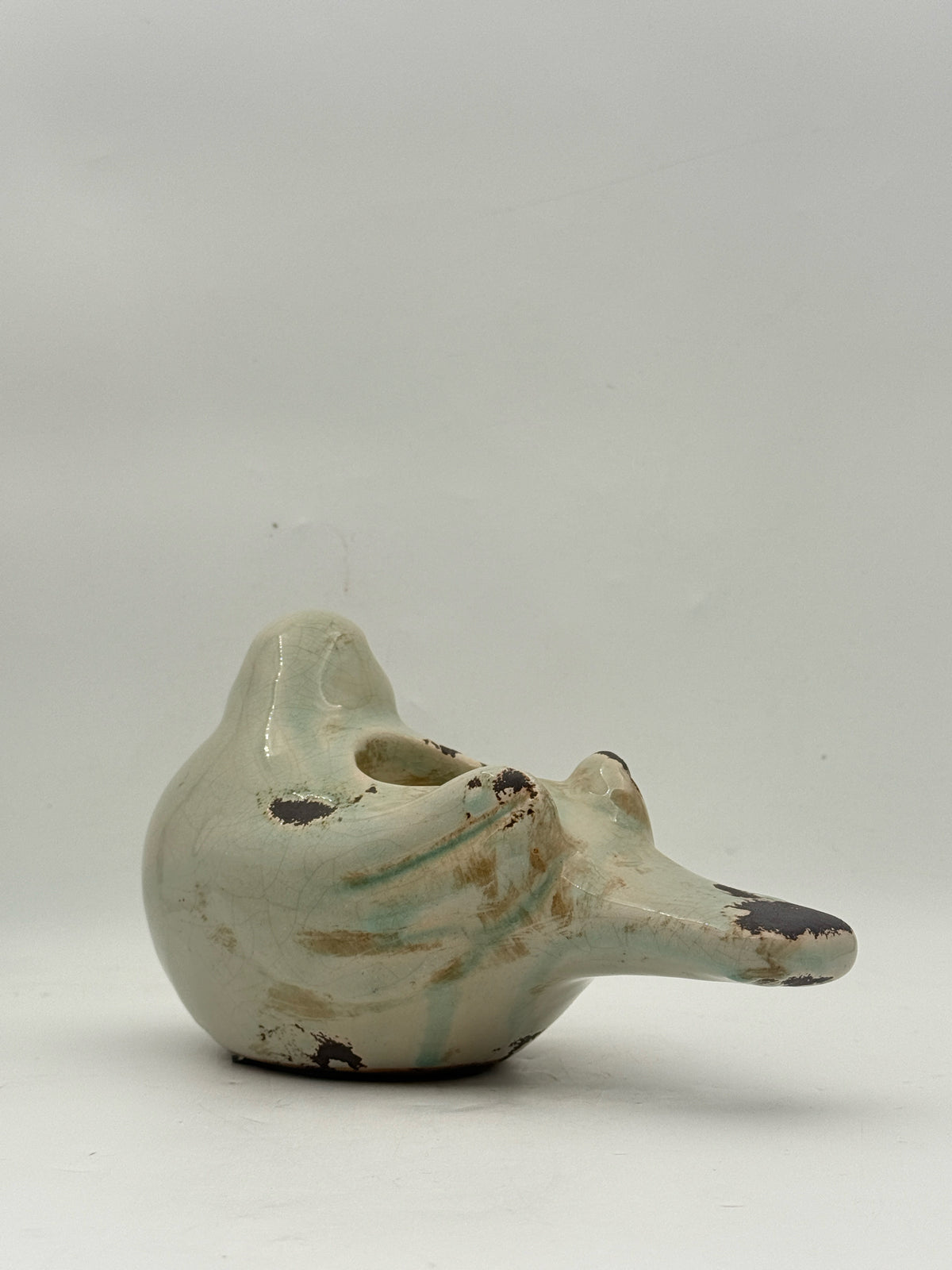 Ceramic Bird Votive Holder