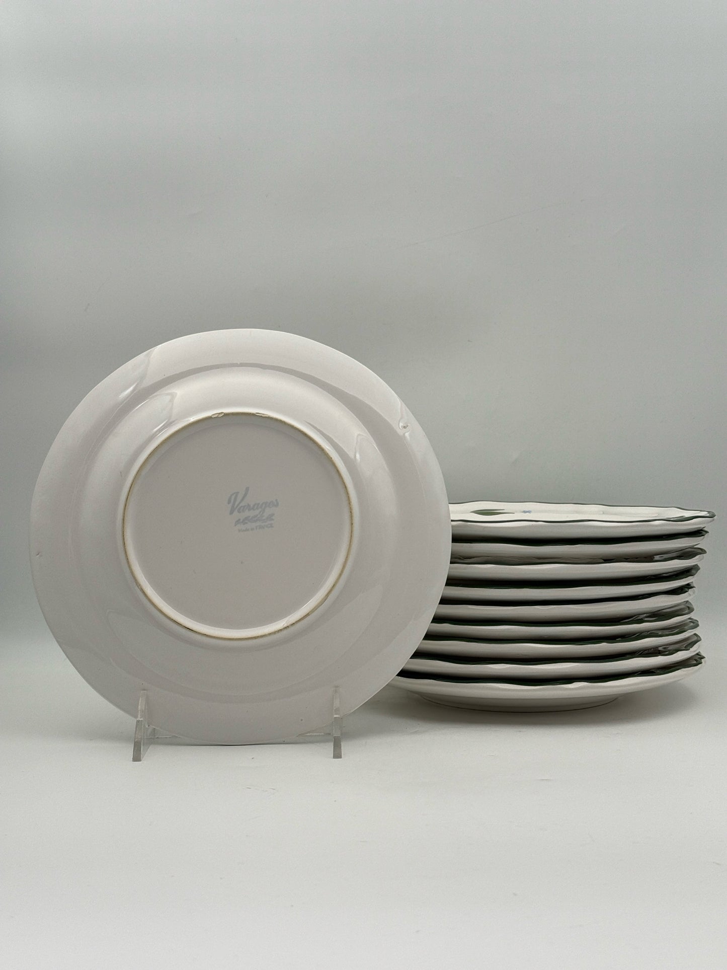 Varages Cabanon Plates- Set Of 10