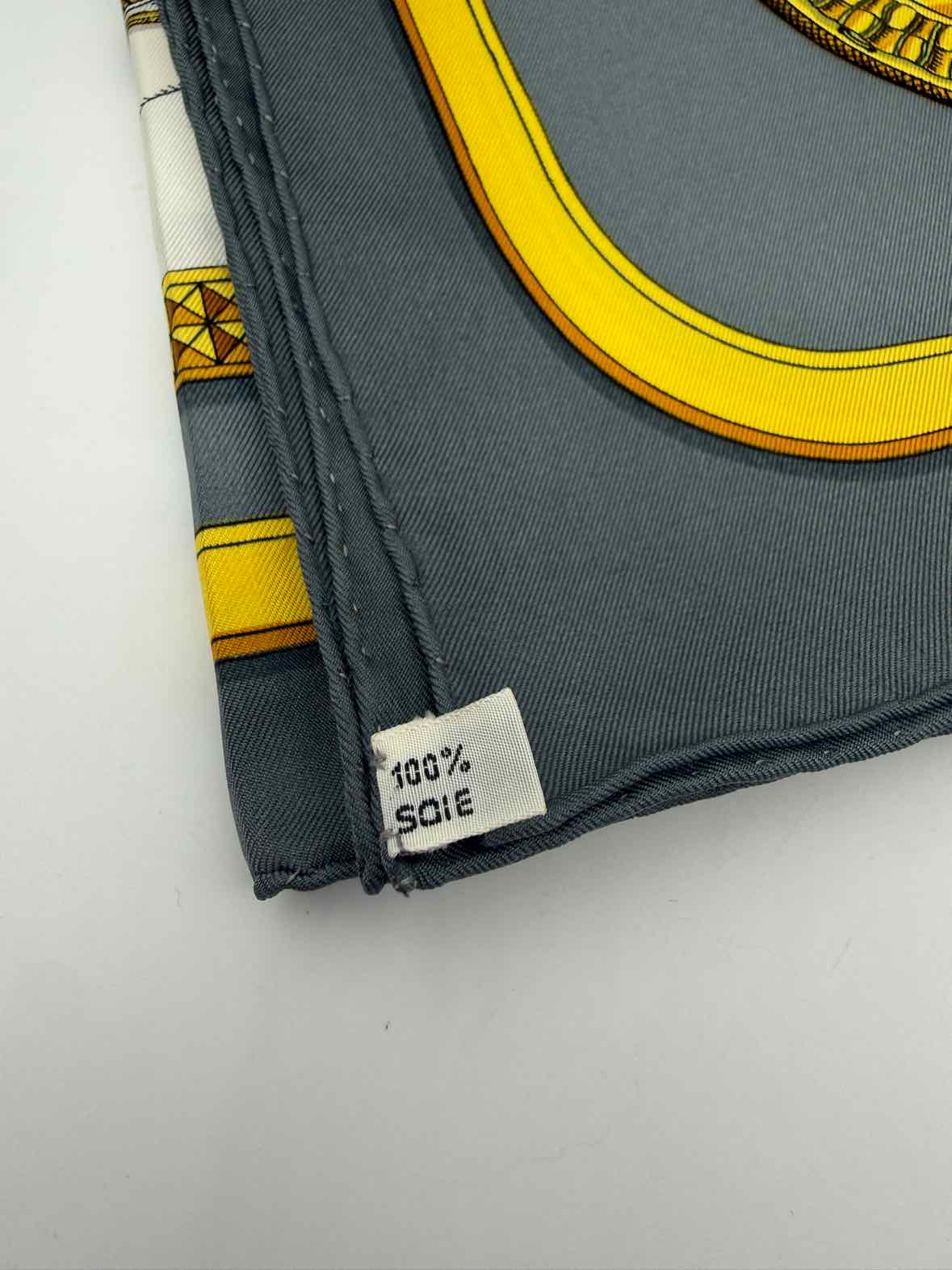 Hermes "Grand Apparat" Scarf By Jacques Eudel
