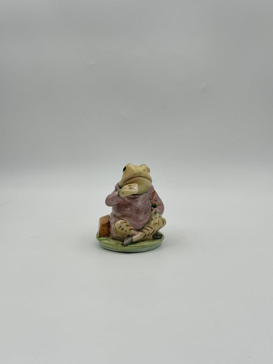 Royal Albert Beatrix Potter "Jeremy Fisher" Figurine – England, Post 1989