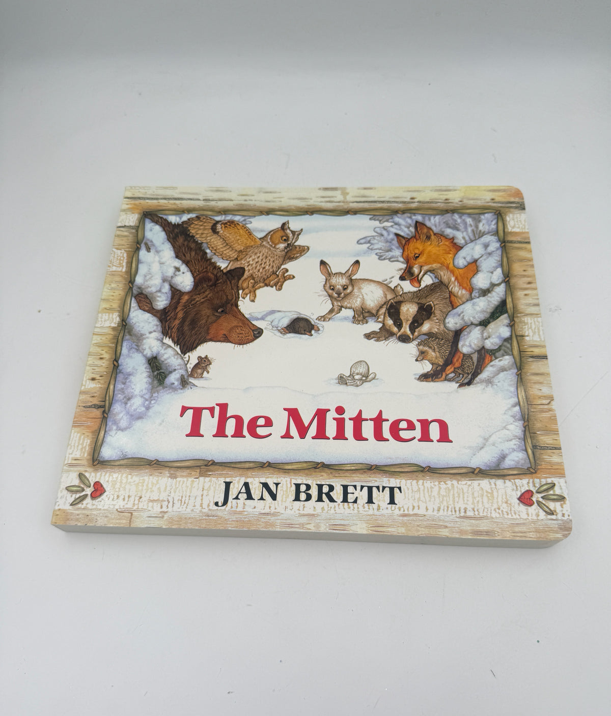 The Mitten Large Board Book By Jan Brett