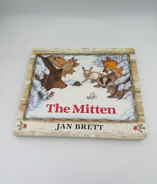 The Mitten Large Board Book By Jan Brett