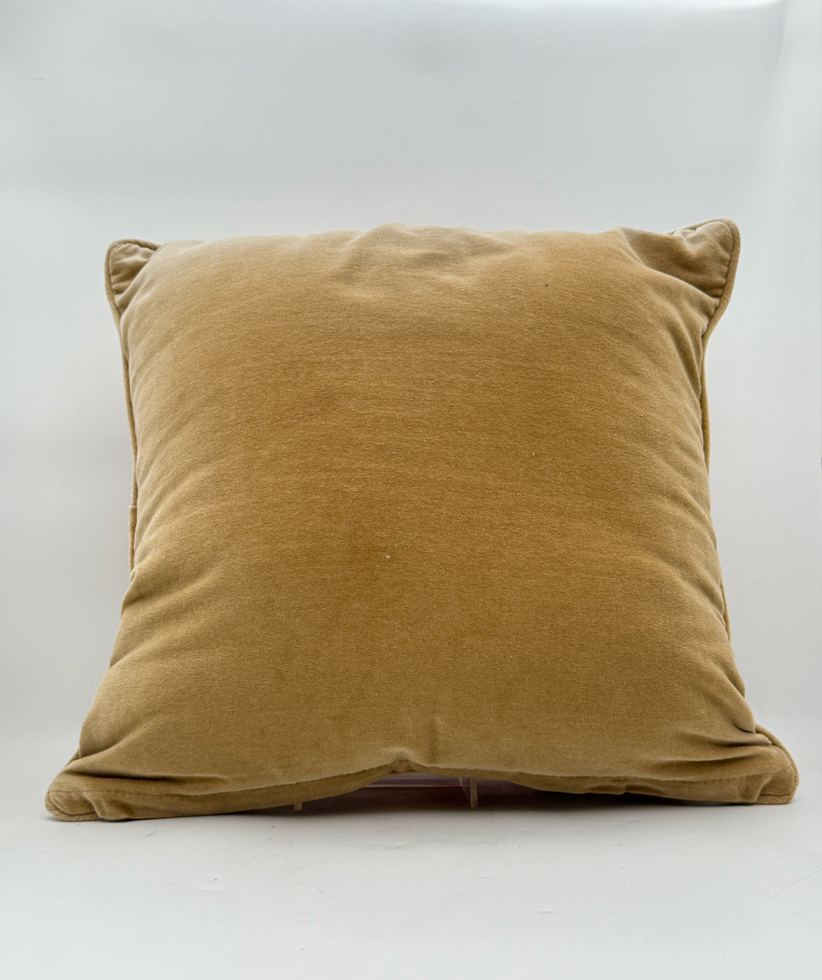 Red Needlepoint Tulip Pillow