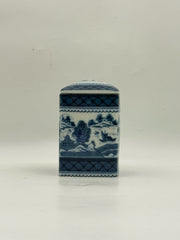 Mottahedeh Blue Canton Lidded Box