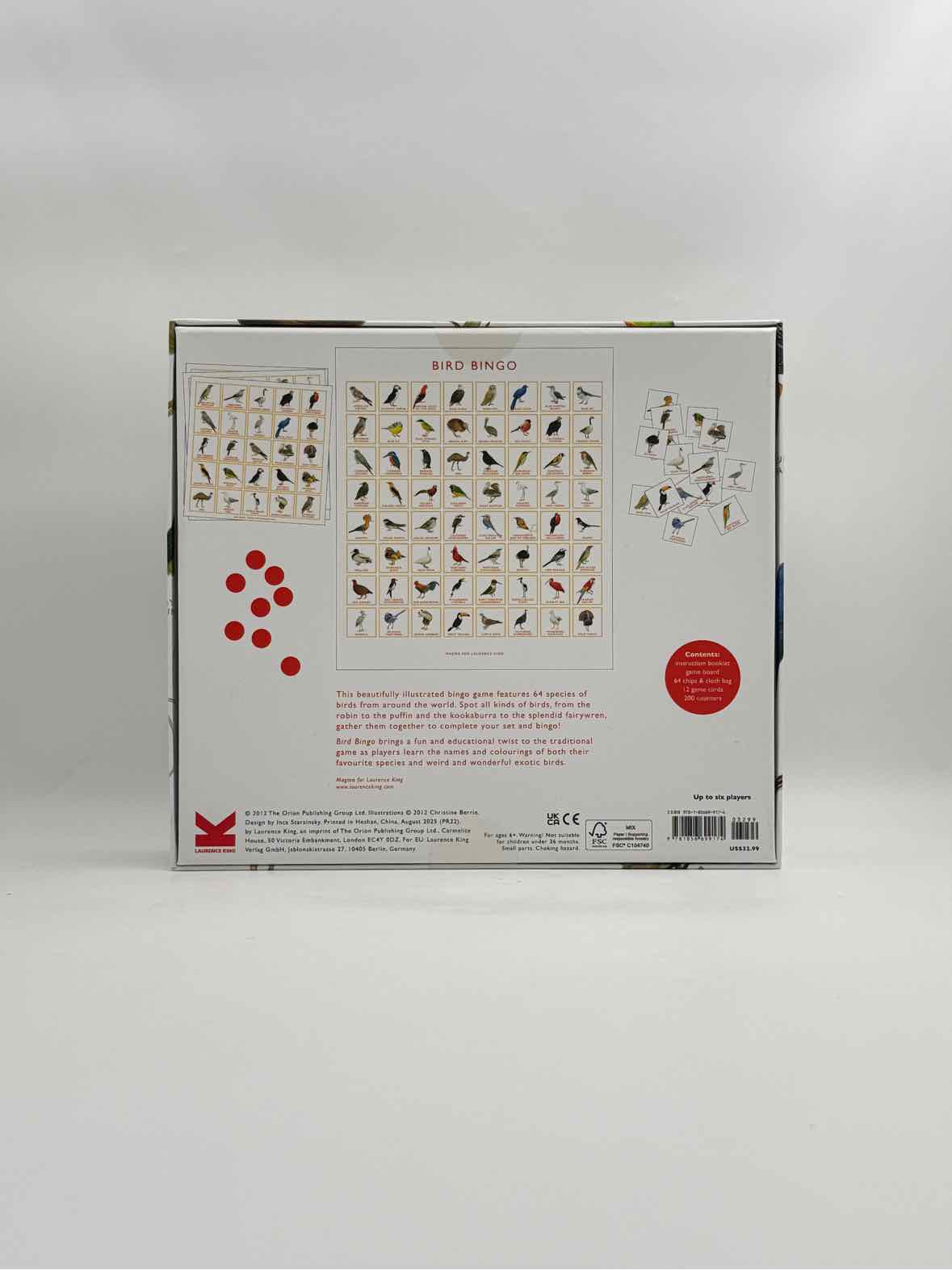 Bird Bingo By Christine Berrie Game