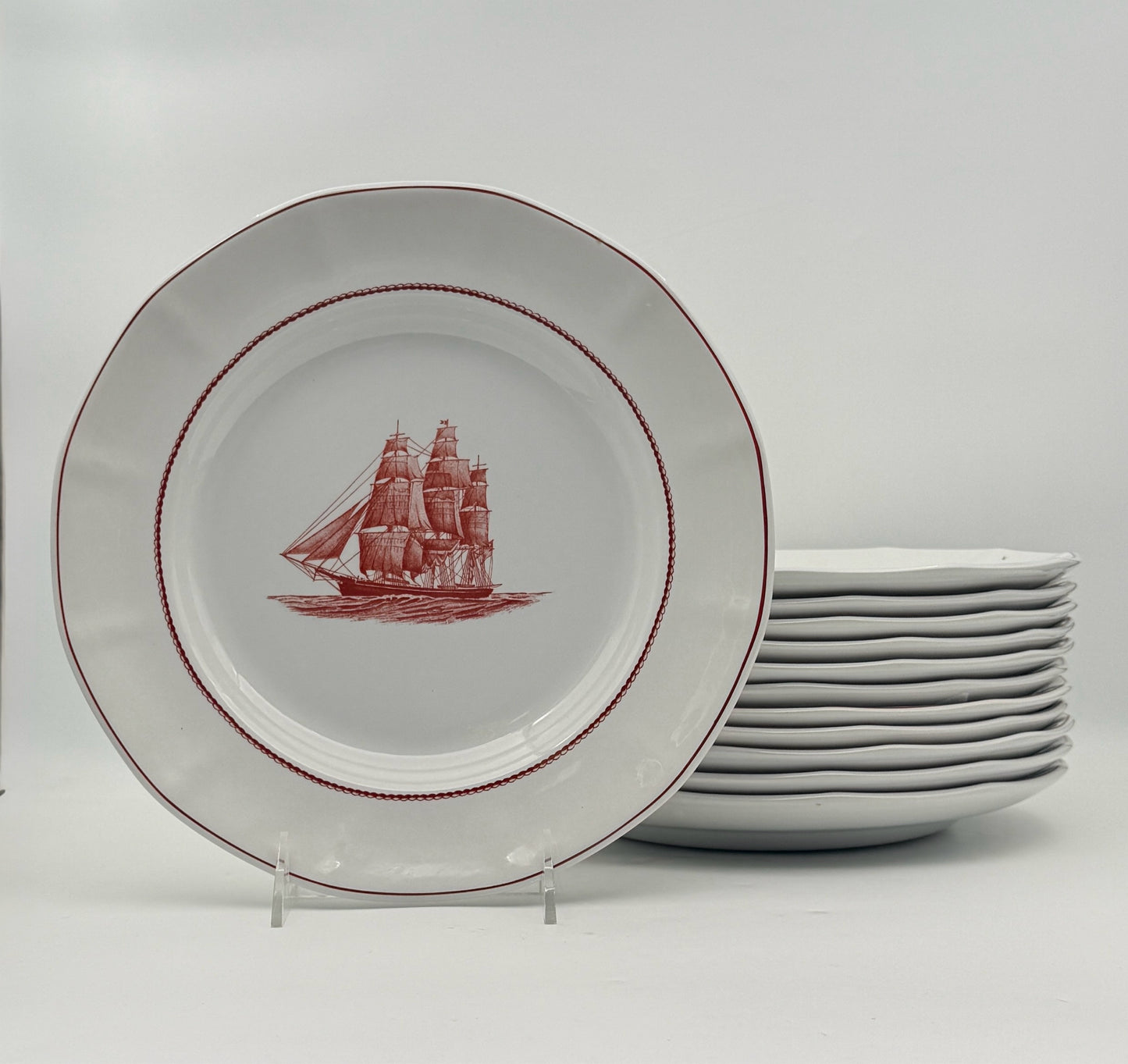 Wedgwood "Flying Cloud" 12 Placesetting Dinnerware Set- 50 Pieces