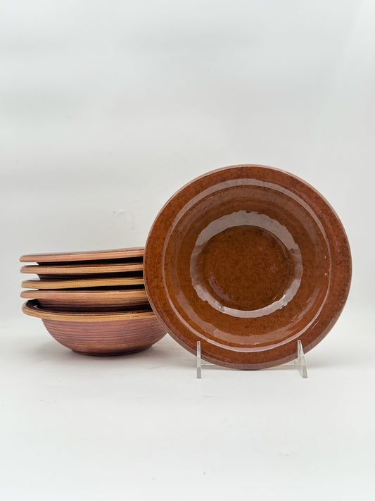 Ellen Evans Terrafirma Bowls- Set Of 6