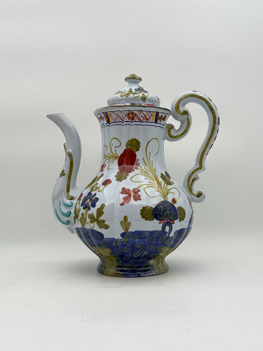 Sigma Blue Carnation Coffee Pot