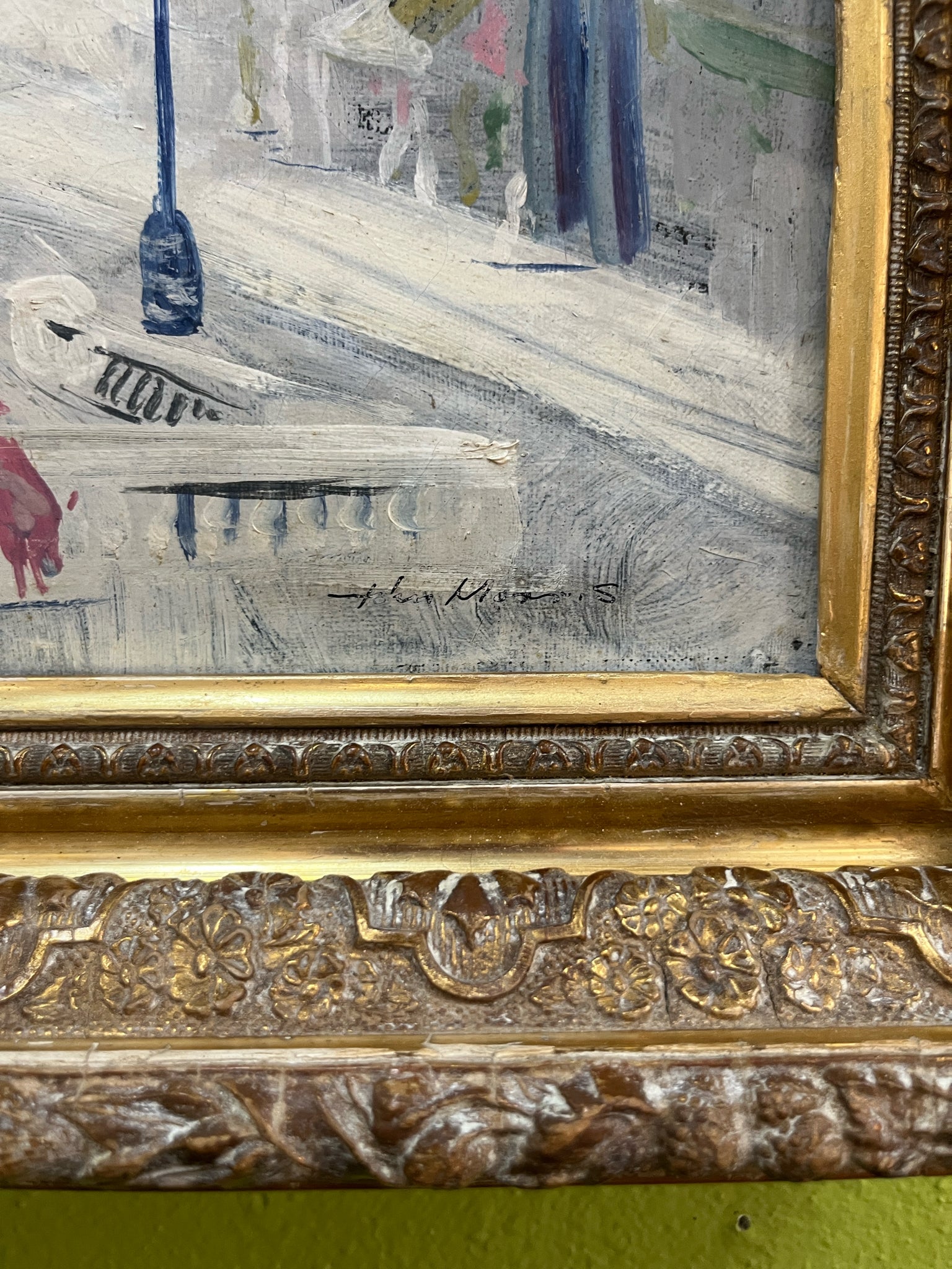 John Morris Paris Opera House Oil Painting – L’Opéra de Paris Art