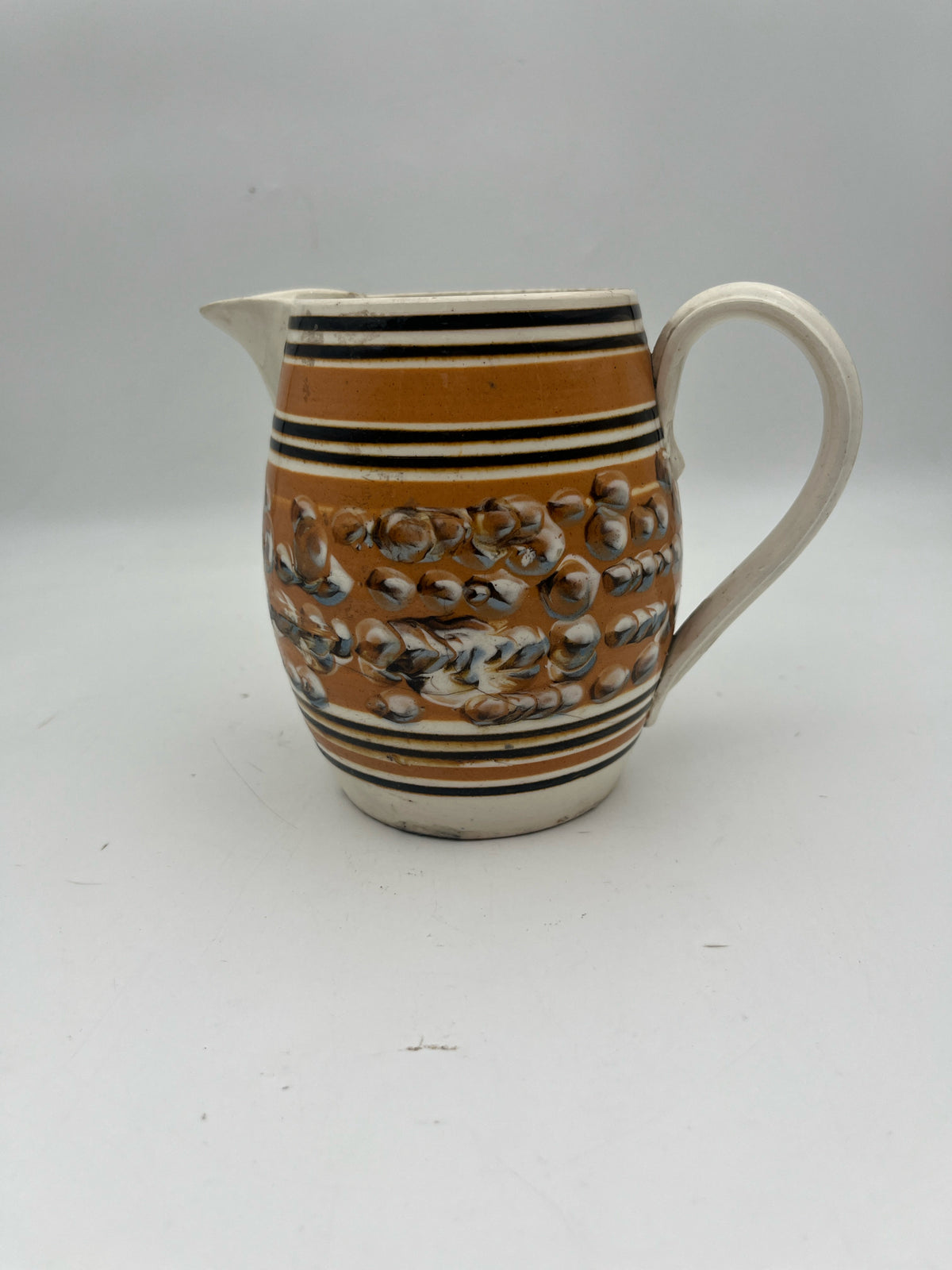 Mochaware pitcher