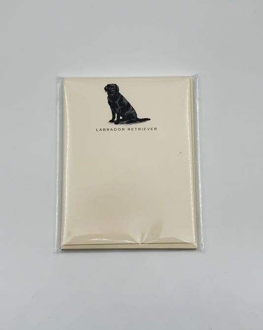 Fable & Sage Labrador Retriever Flat Note Cards – Set of 6 with Envelopes