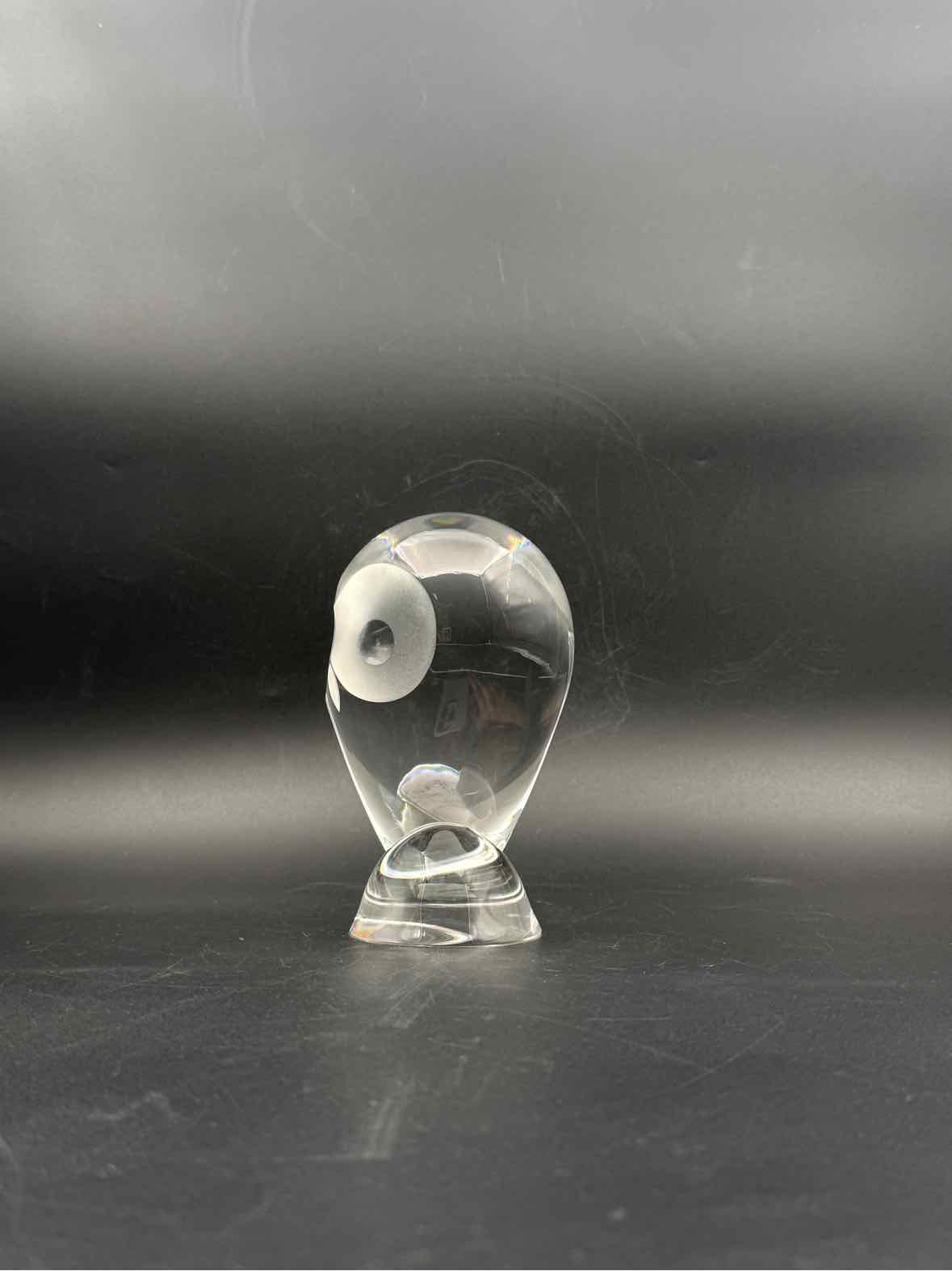 Steuben Crystal Owl Figurine