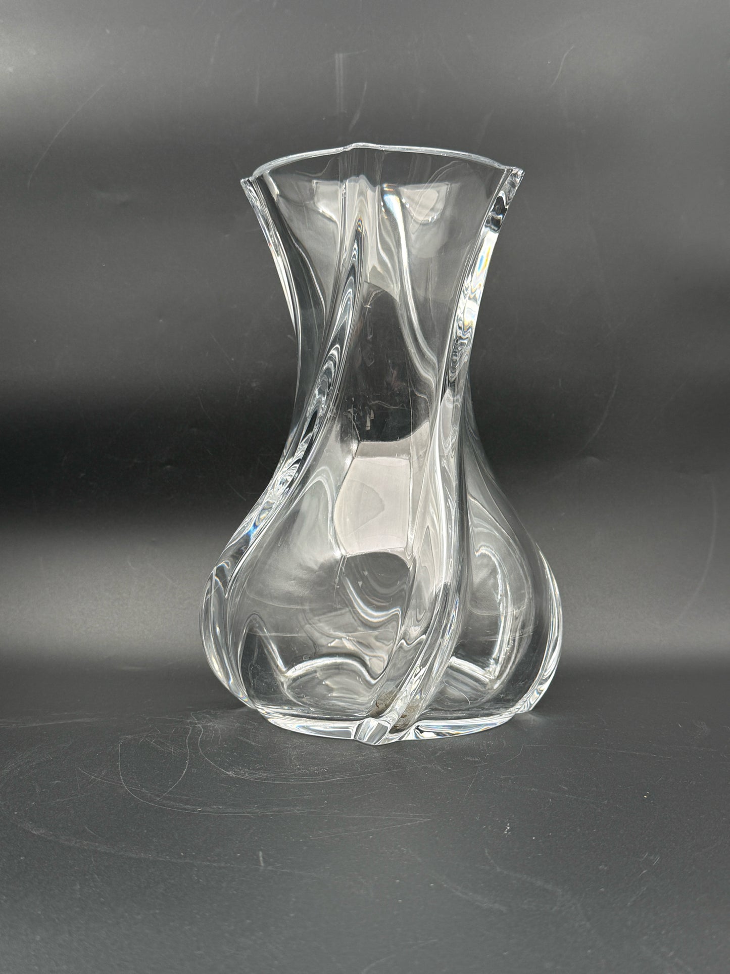 Baccarat Serpentin Crystal Vase