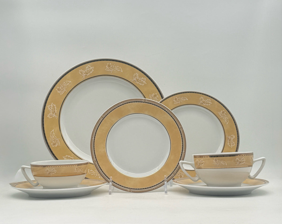 Lubiana Porcelain Dinnerware Set For 12- 96 Pieces
