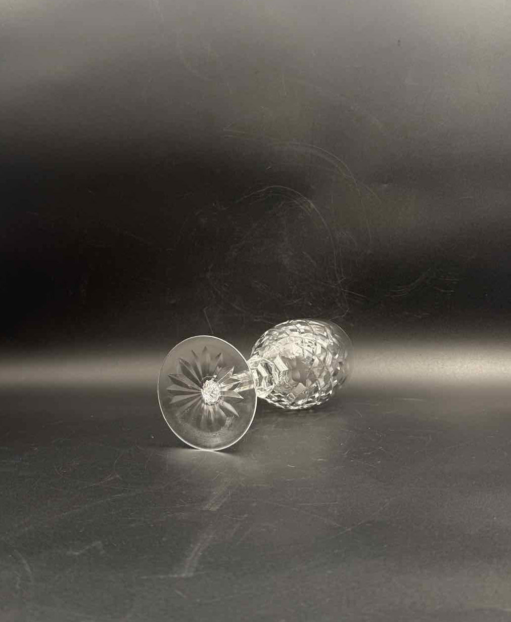 Waterford Crystal Powerscourt Claret Wine Glasses Set of Six Ireland