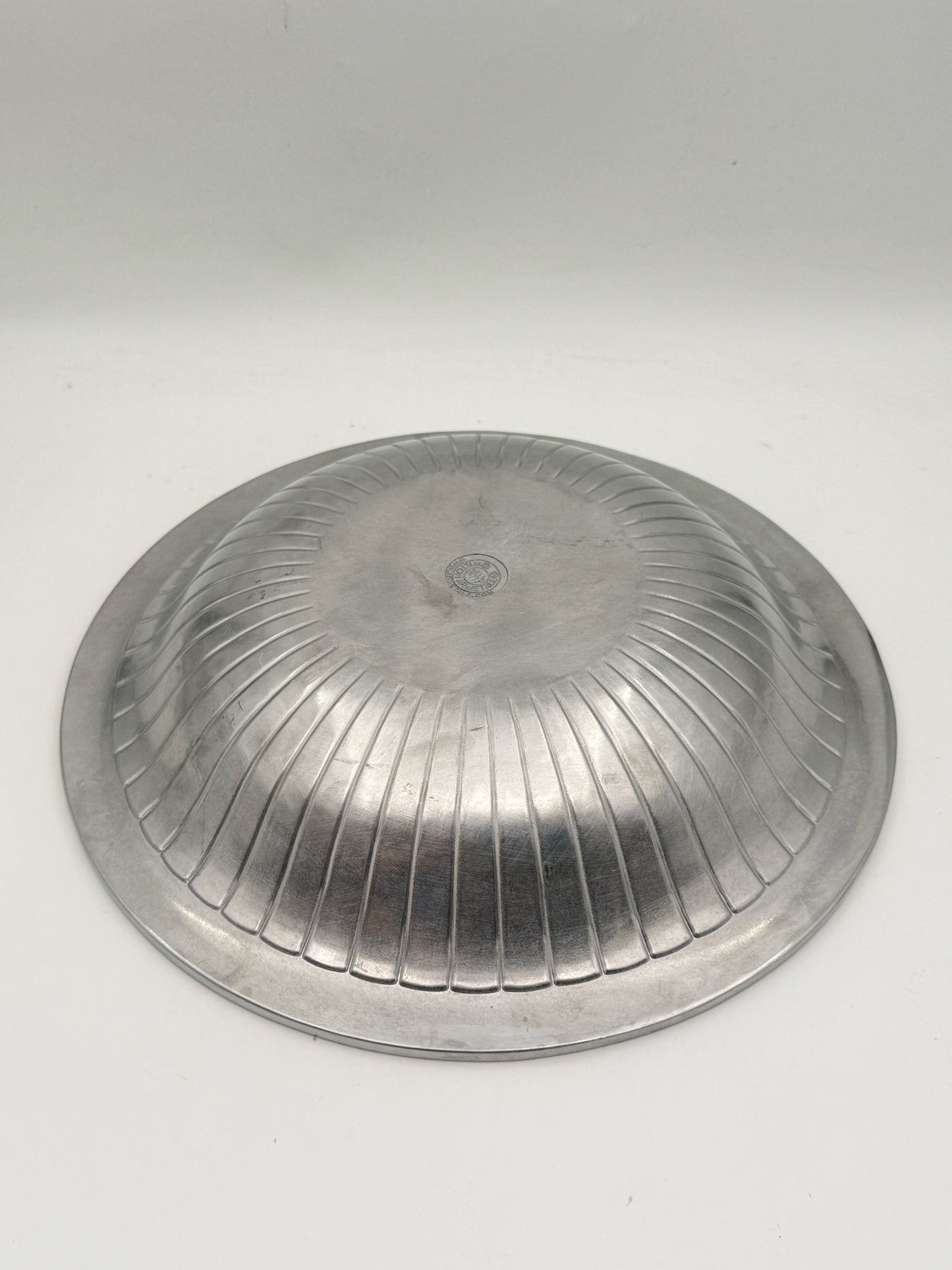 Wilton Armetale Chips And Dip Serving Bowl