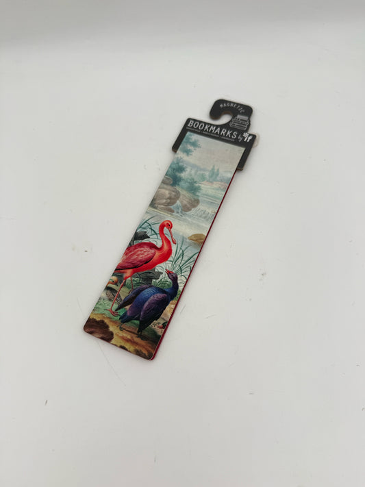 Birds Near A Mountain Stream Magnetic Bookmark