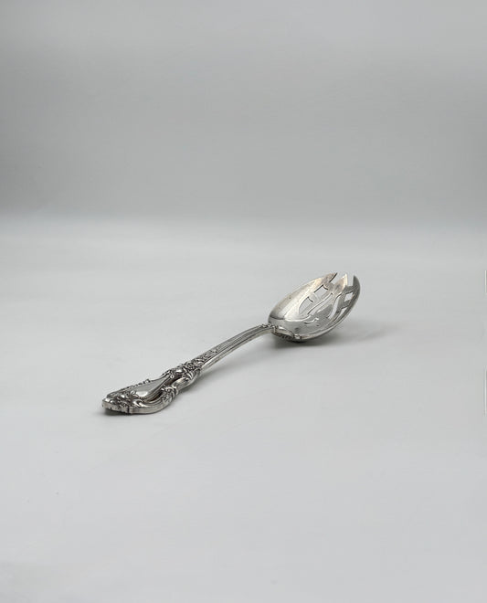 Lunt Eloquence Sterling Pierced Serving Spoon
