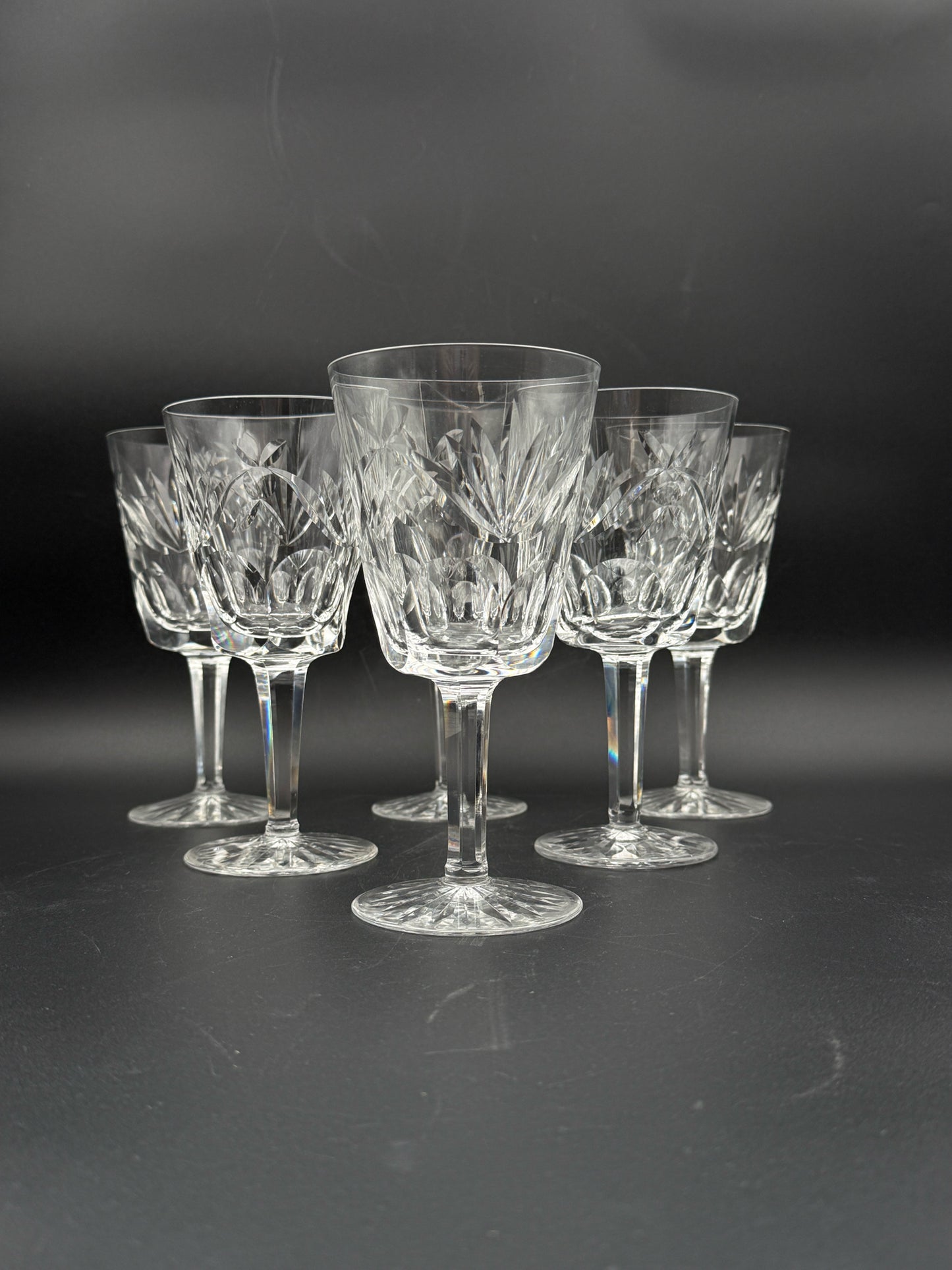 Waterford Ashling Water Goblets- Set Of 6
