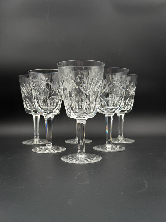 Waterford Ashling Water Goblets- Set Of 6