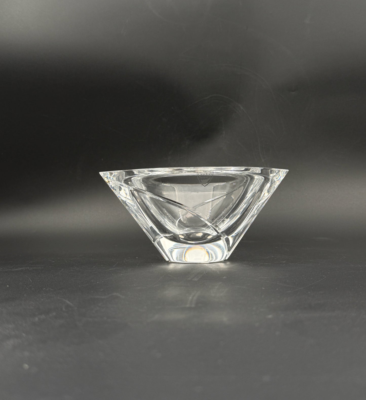 Orrefors Crystal Glass Bowl