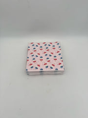 Red White And Blue Popcicle Napkins