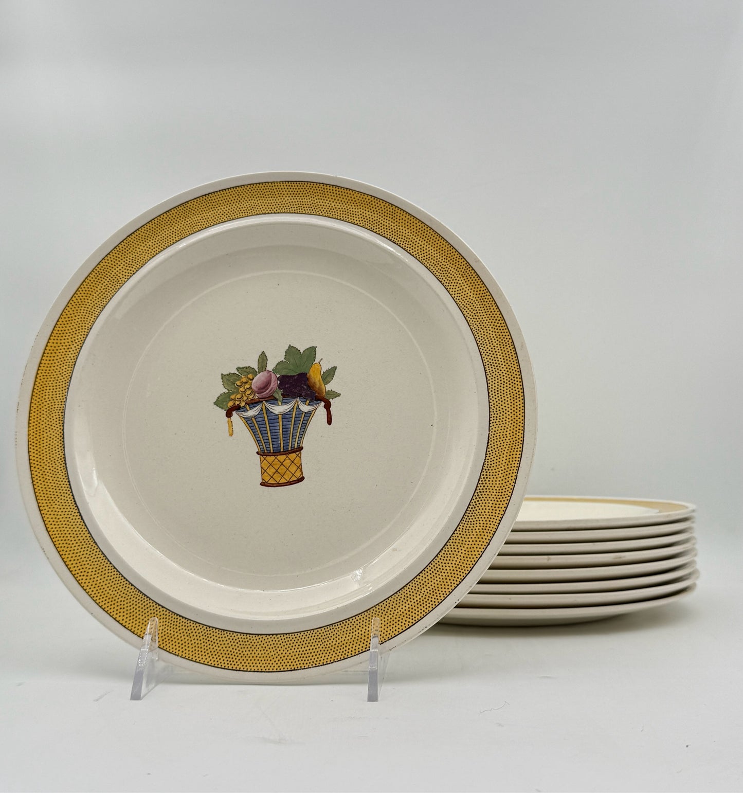 Wedgwood "Directoire" Luncheon Plates- Set Of 9