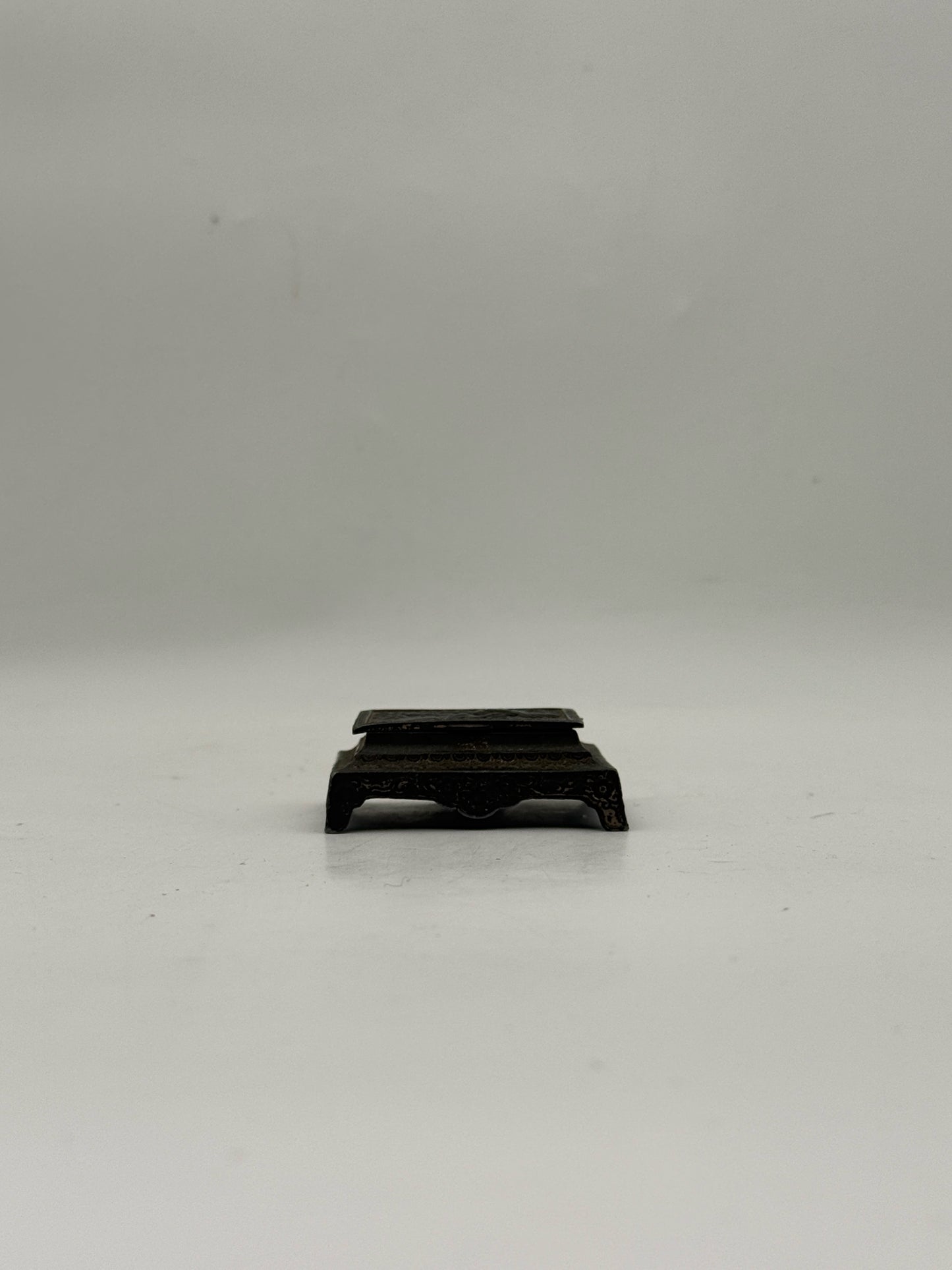 Japanese Meji Period Bronze Stamp Box