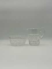 Waterford Crystal Creamer And Sugar