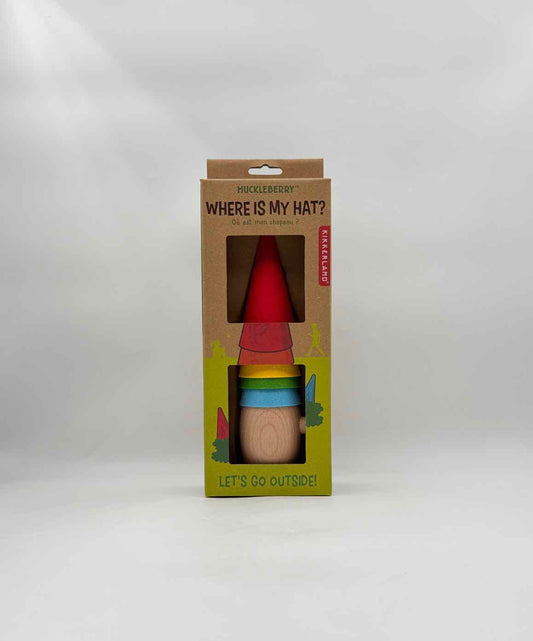 Kikkerland Huckleberry “Where Is My Hat?” Outdoor Hide & Seek Game