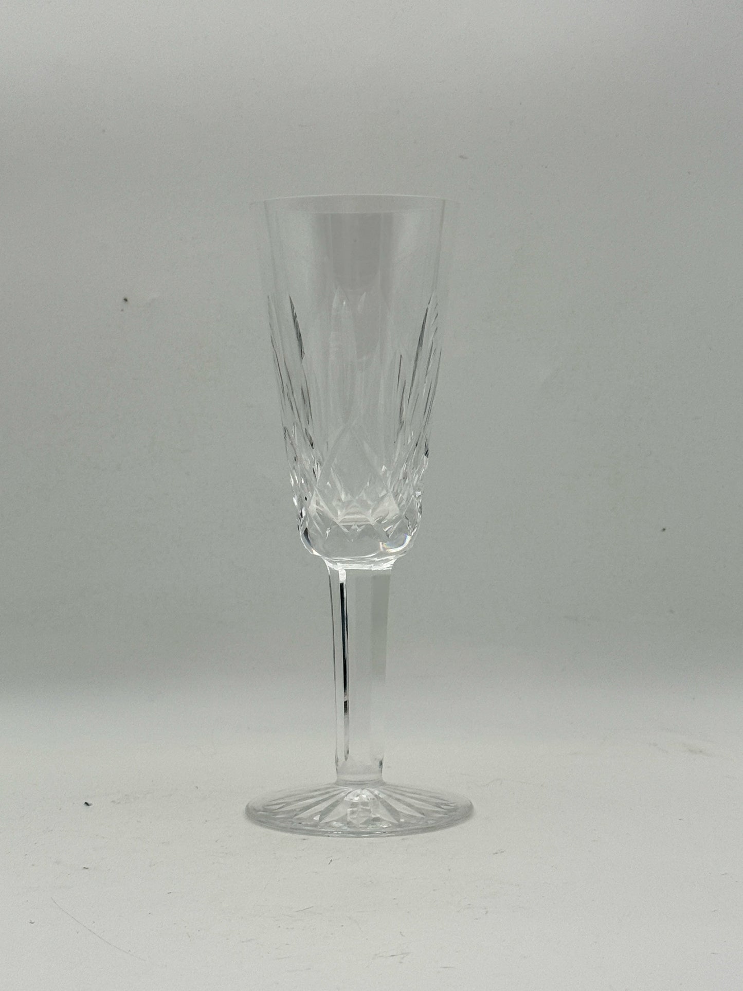 Waterford Crystal Lismore Champagne Flutes- Set Of Four