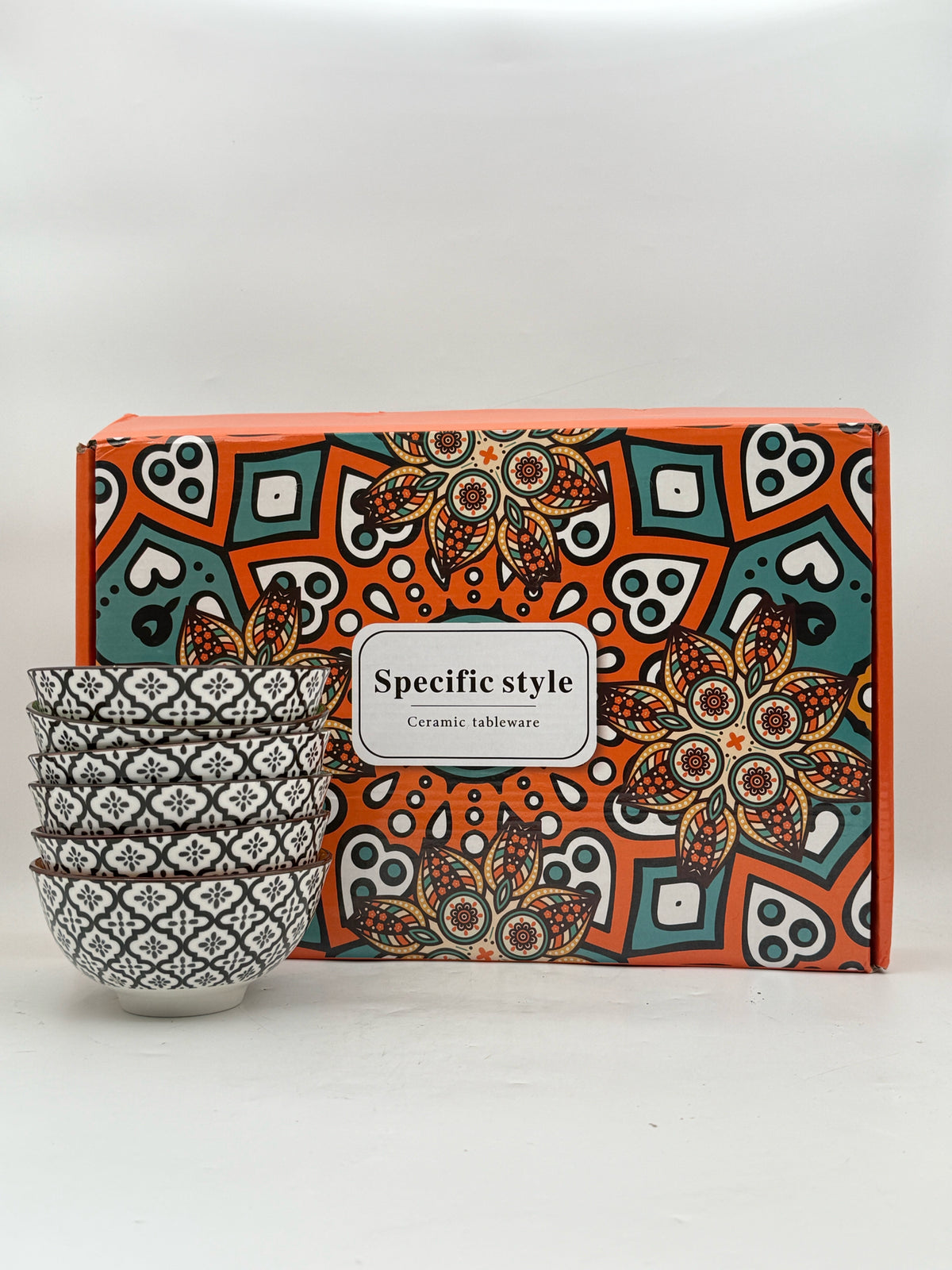Small Ceramic Bowls- Set Of 6