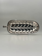 Silverplate Leaf Serving Bowl Dish